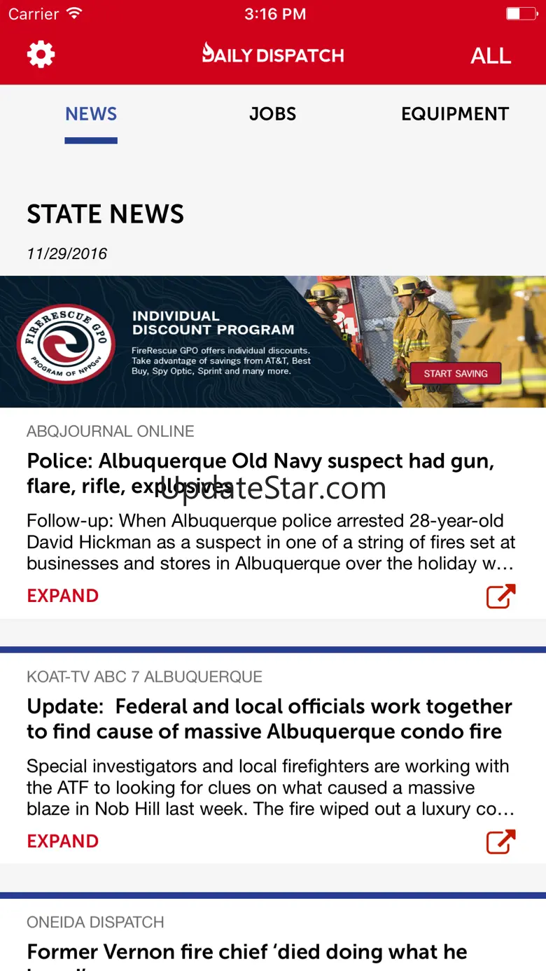 Daily Dispatch - Fire Service 1.0.2