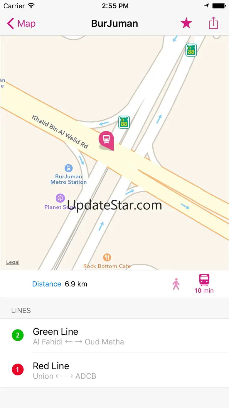 Dubai Rail Map Lite 5.5