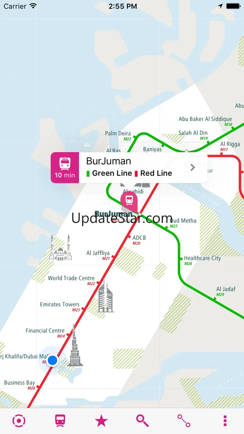 Dubai Rail Map Lite 5.5
