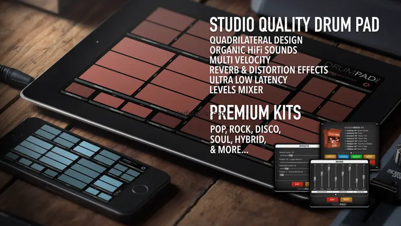 Drum Pad Pro - Real Drums Sound Machine Beat Maker 1.2