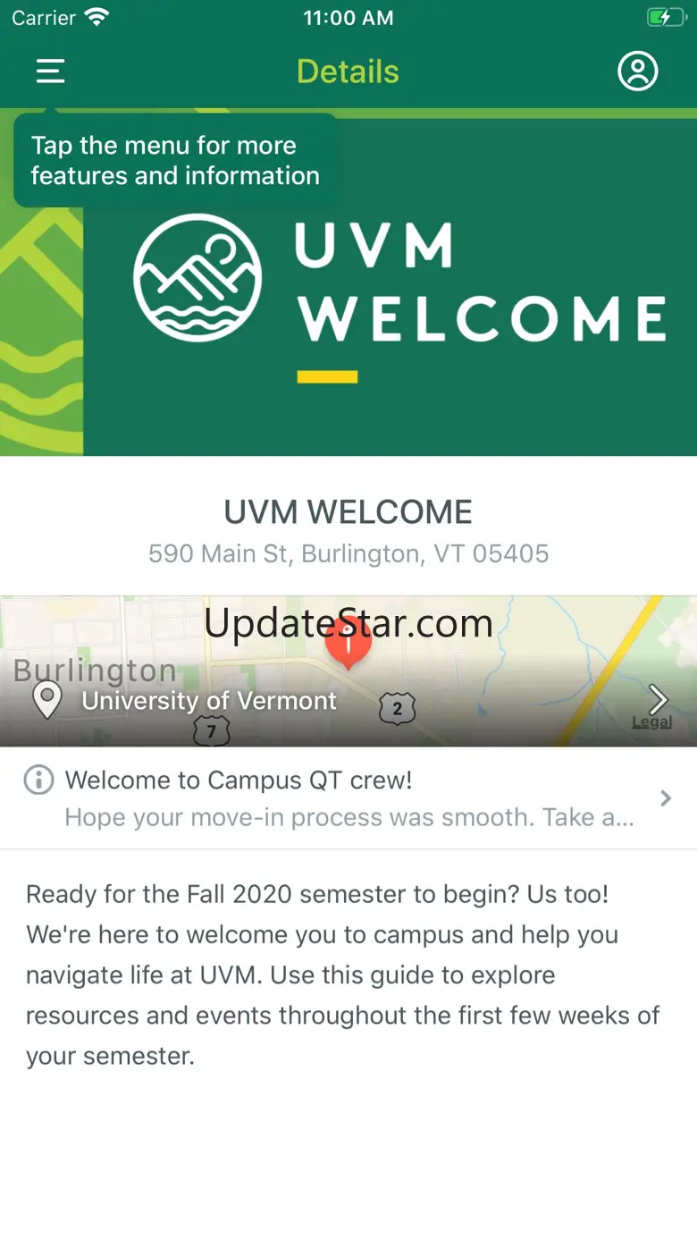 University of Vermont Compass 2023.2.0