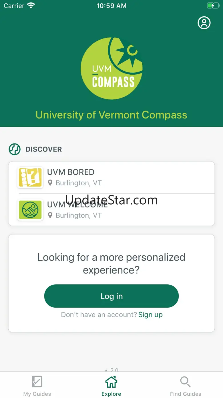 University of Vermont Compass 2023.2.0