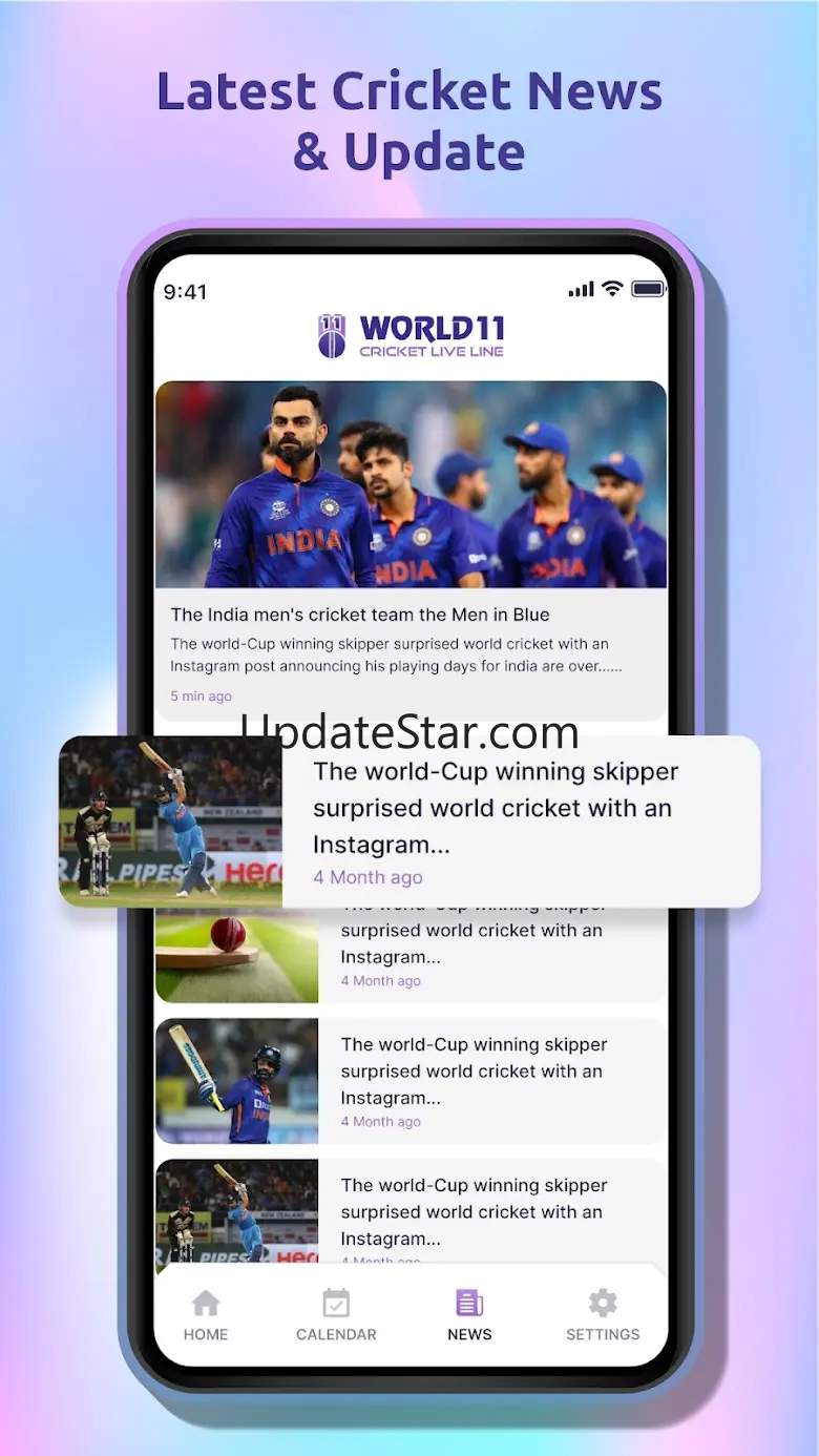 World11 Cricket Live Line 1.1.5