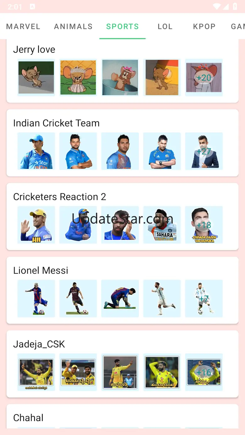 Emoticon Stickers