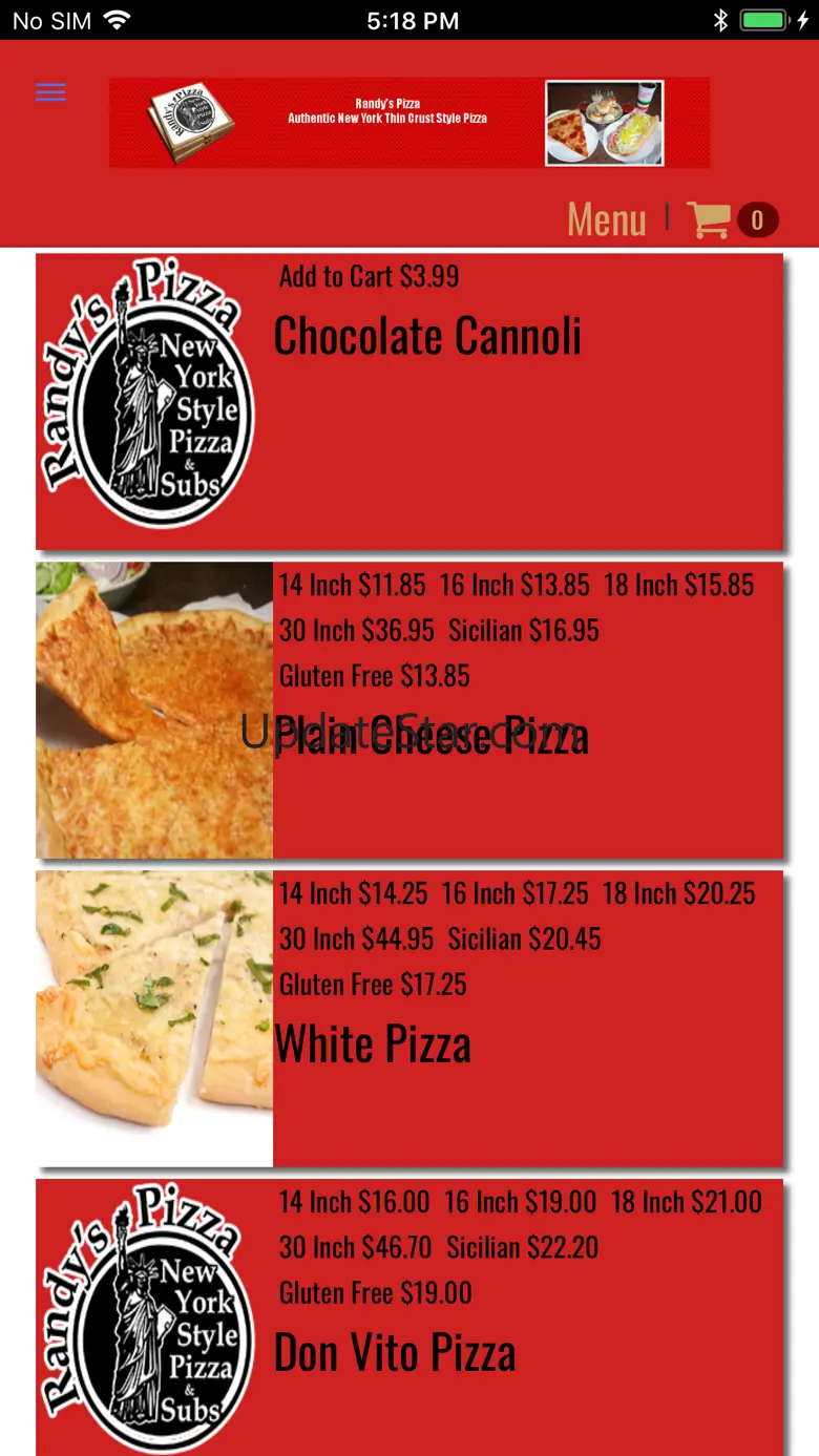 Randy's Pizza 10.1