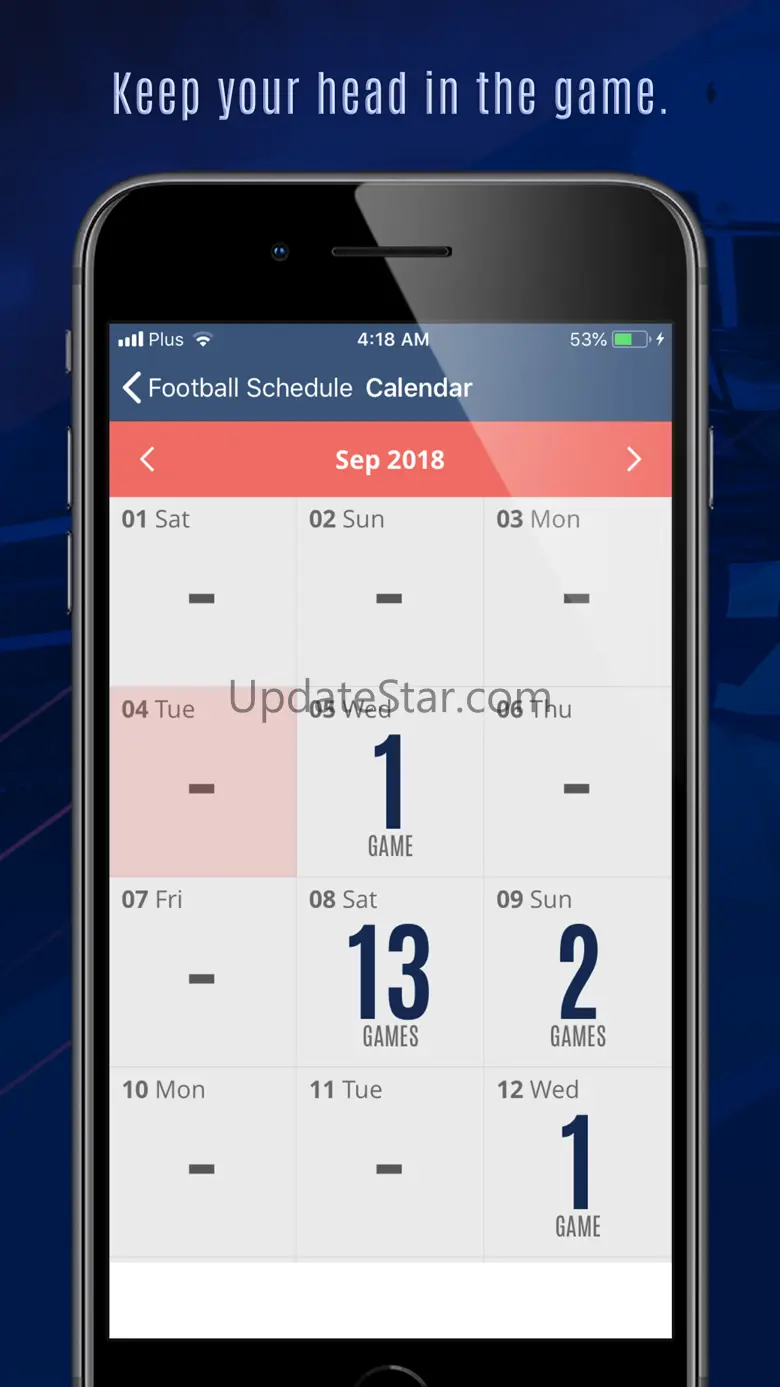 Football Schedule & Scores 23 2.8.2