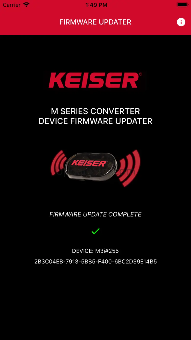 Keiser Converter Updater 1.3.0
