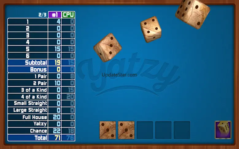 Yatzy Dice Game 3.5