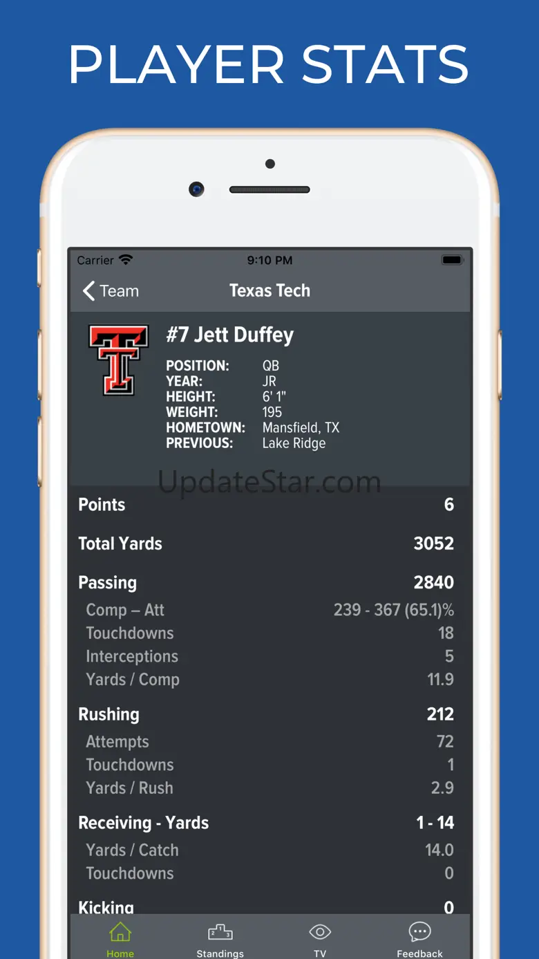 Texas Tech Football Schedules 5.0.4