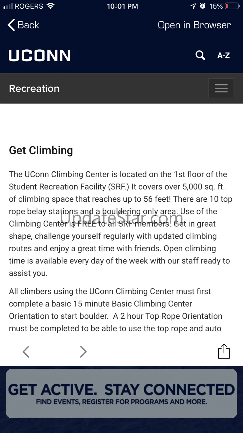 UConn Rec 6.0.6