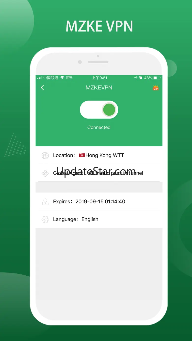 MzkeVPN - 拇指客加速器 1.1.1