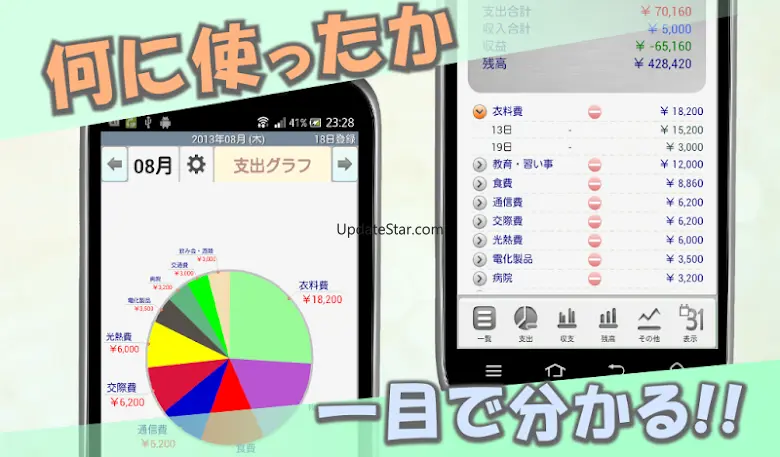 かんたん家計簿
