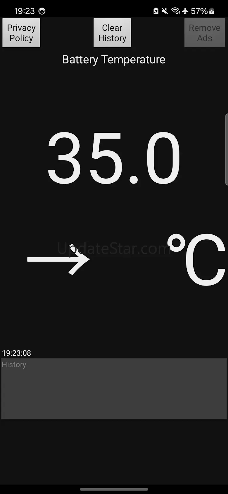Phone Battery Temperature ℃ 20250518