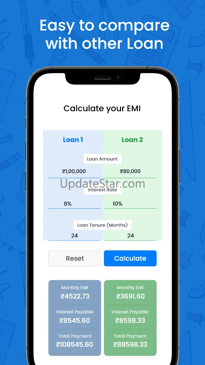 EMI Calculator for Loans