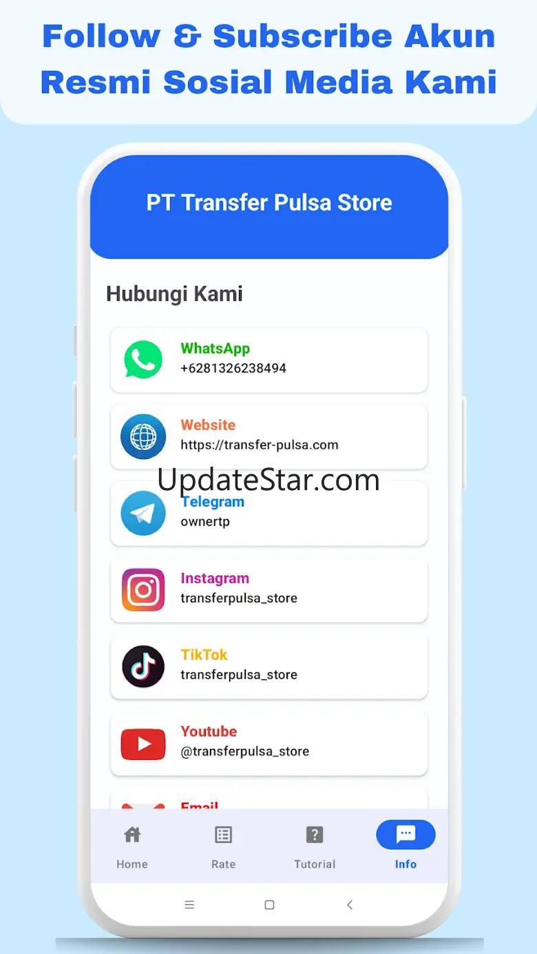 Transfer-pulsa (Tukar pulsa) 1.2.8