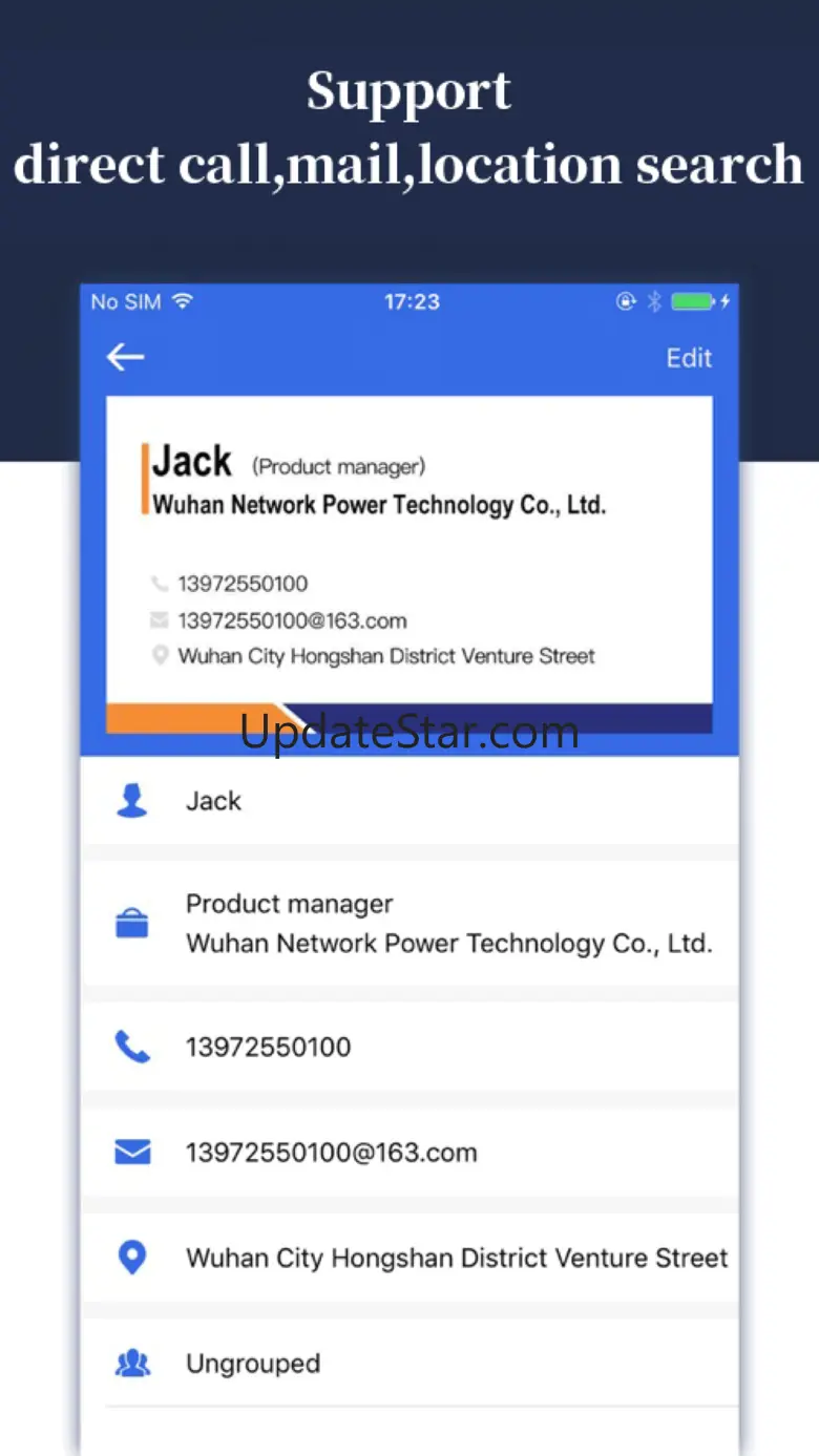 business card scanner & holder 1.5