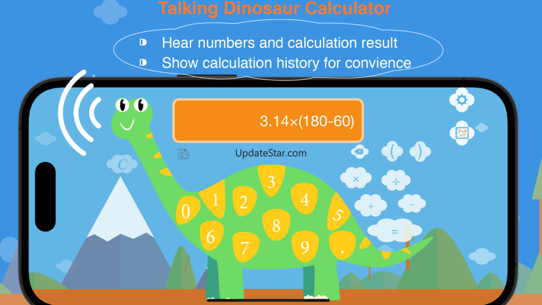 Dino Voice Calculator -history 5.3