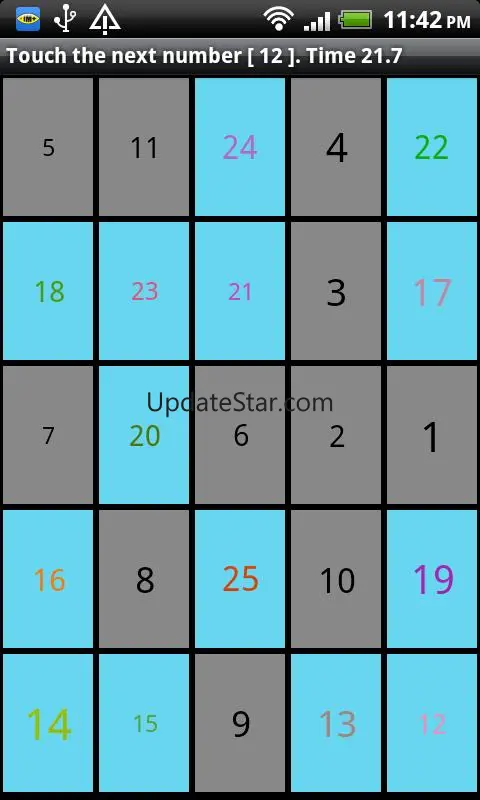 Attention Test 1.22