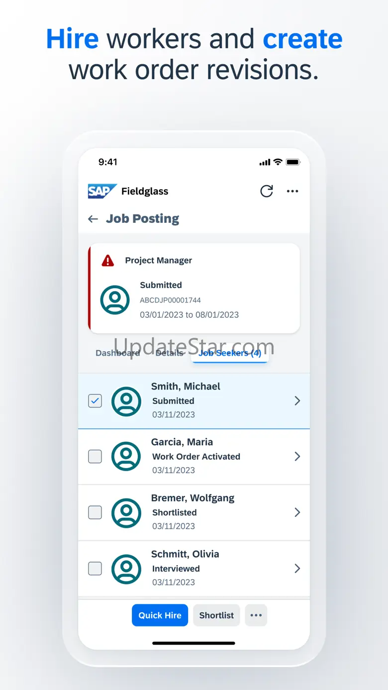 SAP Fieldglass Manager Hub 2.2.20