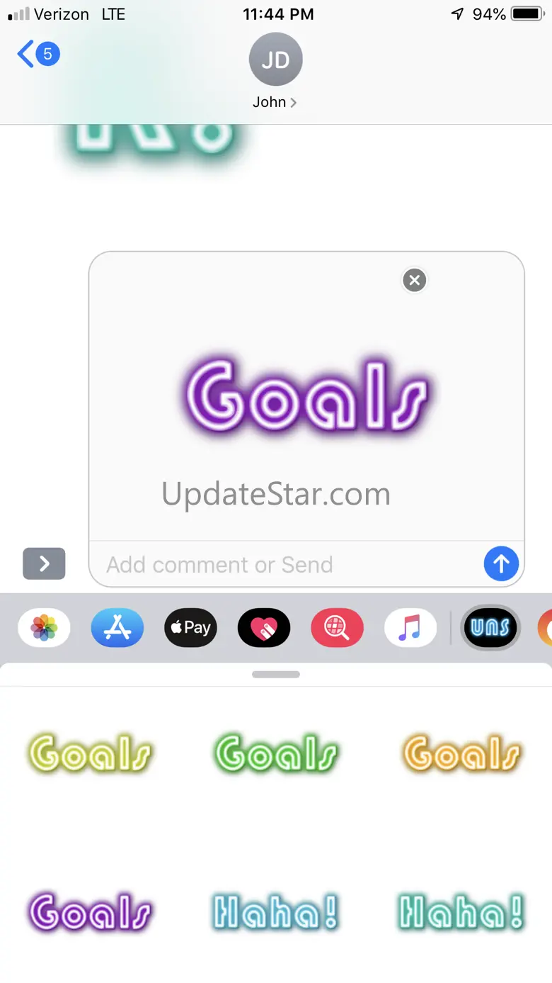 Ultimate Neon Stickers 3.0.5