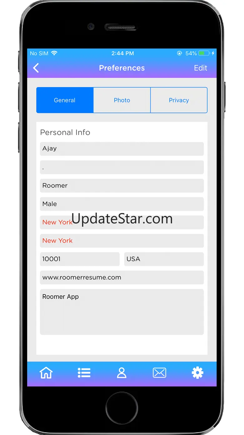 RoomerResume 2.3.3