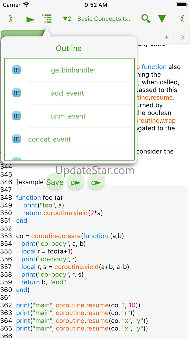 Lua IDE Fresh Edition 1.7