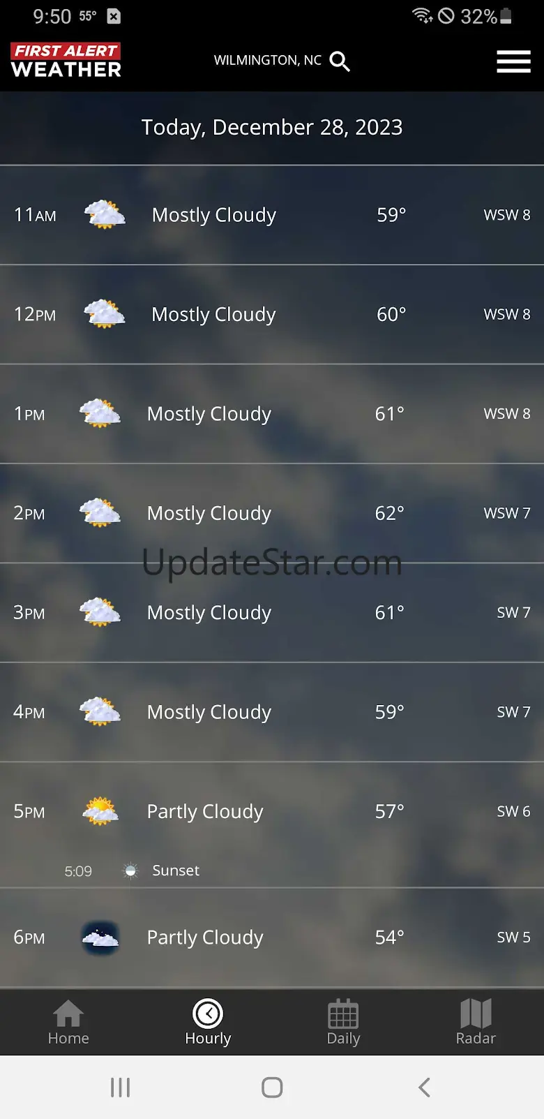 WECT 6 First Alert Weather 5.15.407