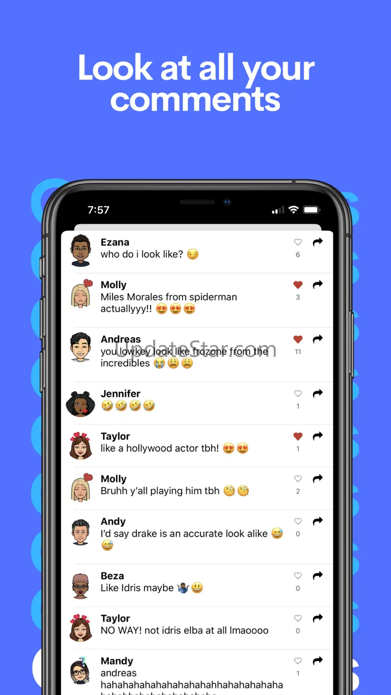 add comments on snapchat 1.1.2