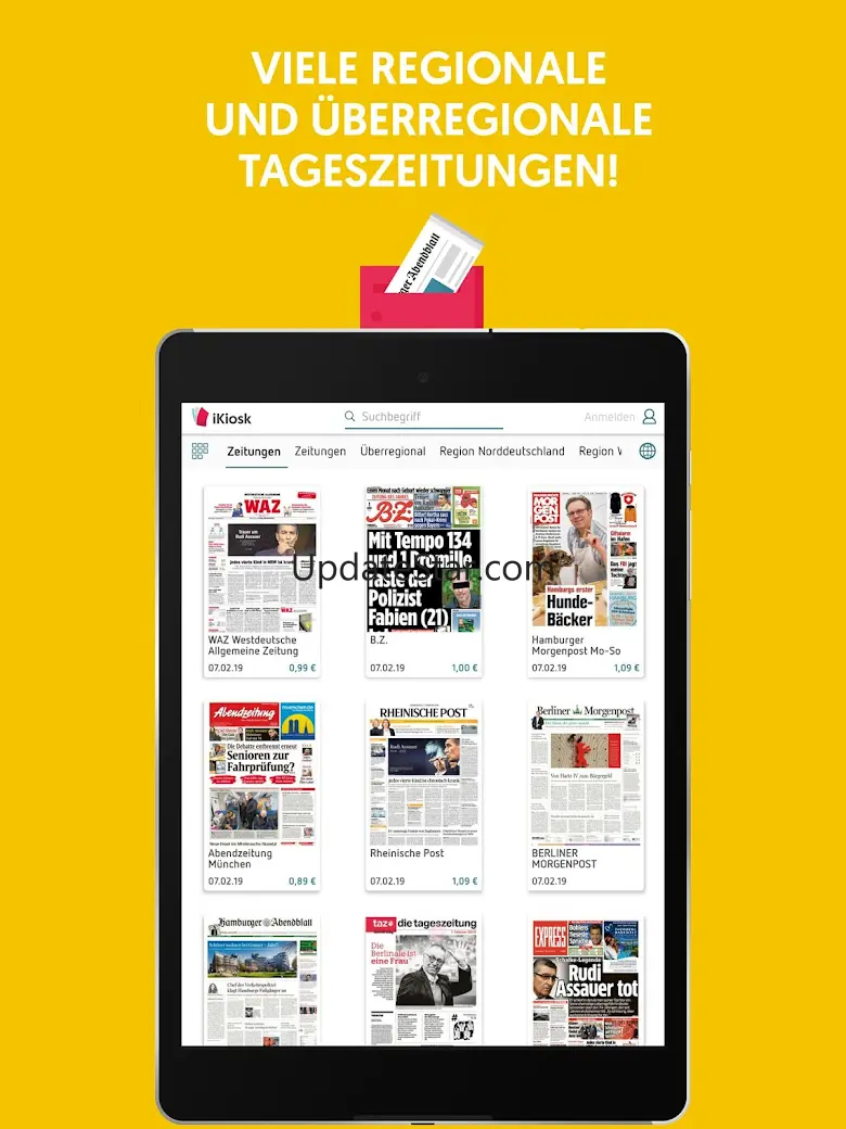 iKiosk | Digital Newspapers An 2.1.9