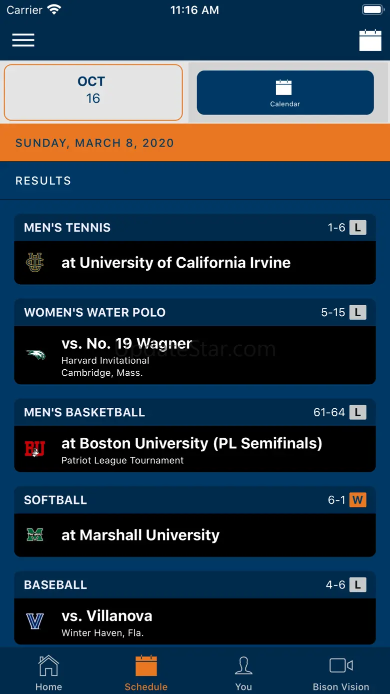 Bucknell Athletics 1.0.3