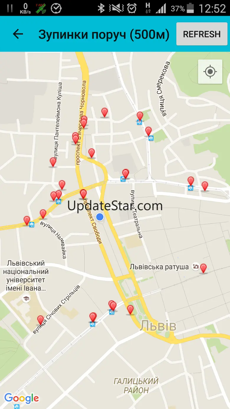 Lviv transport Online tracker 0.26