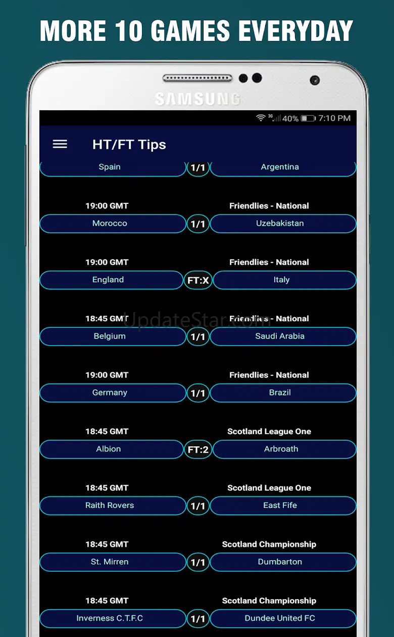HT/FT Fixed Matches 101% - DAI 1.3