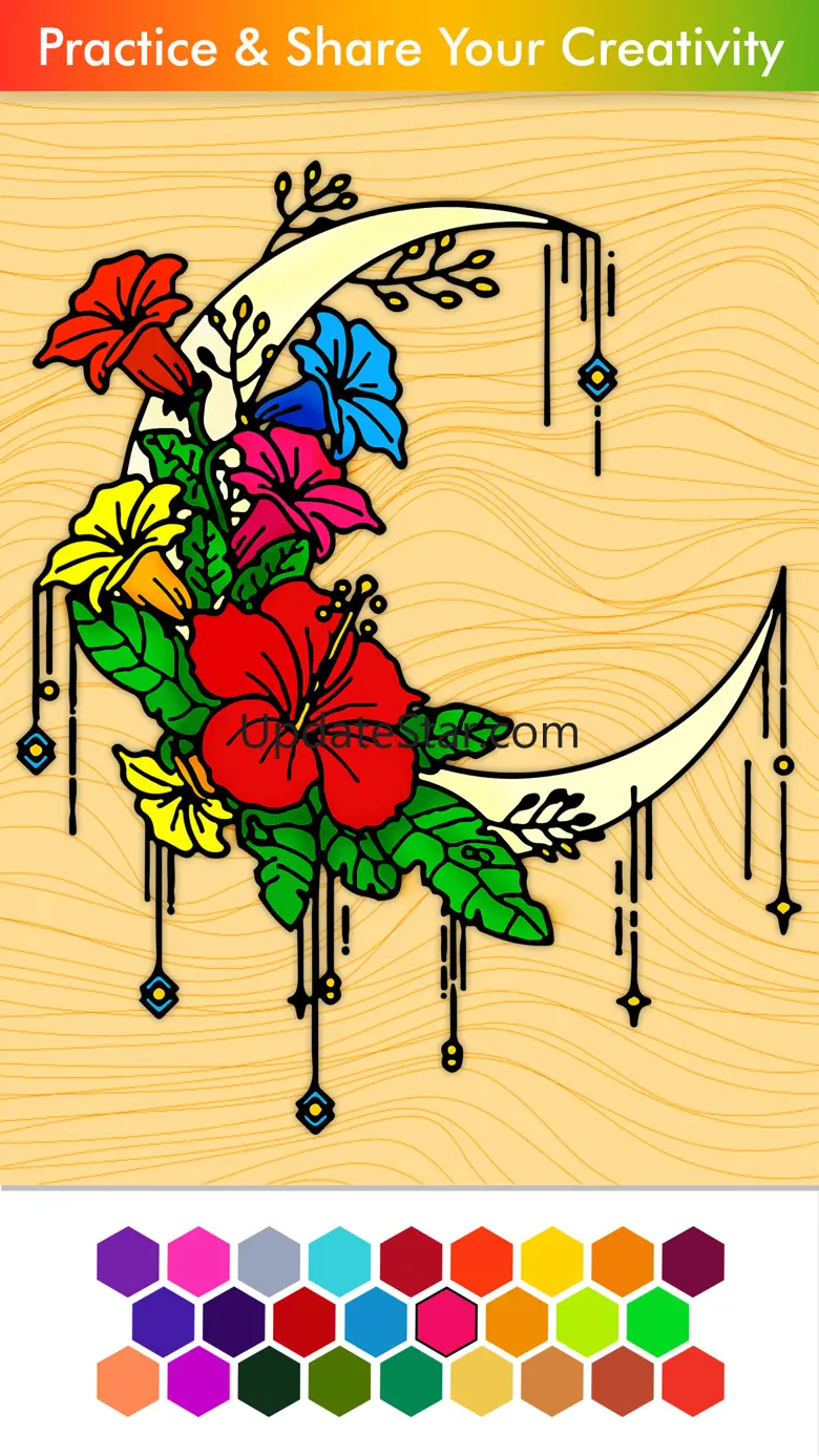 Canvas Sketch : Coloring Book 3.1