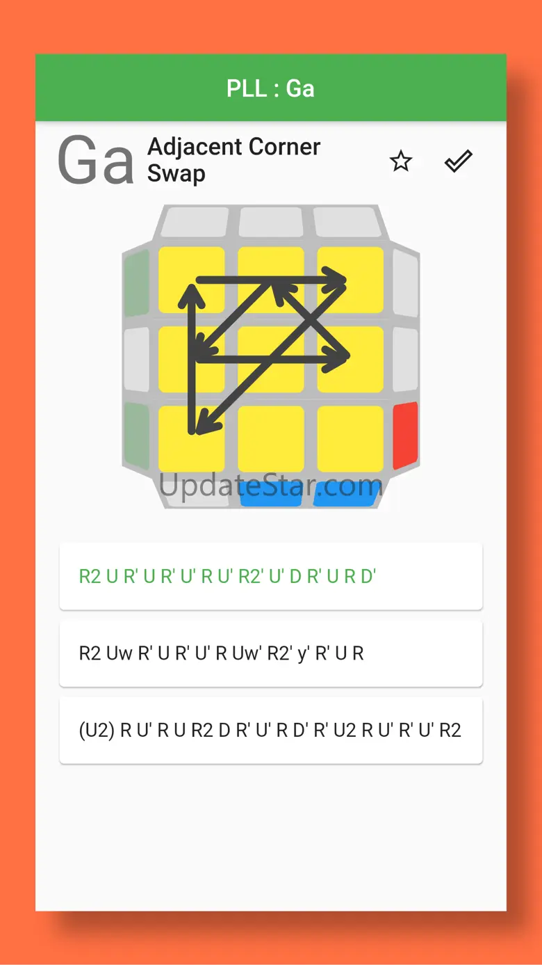 Speed Cube CFOP Memo 1.0