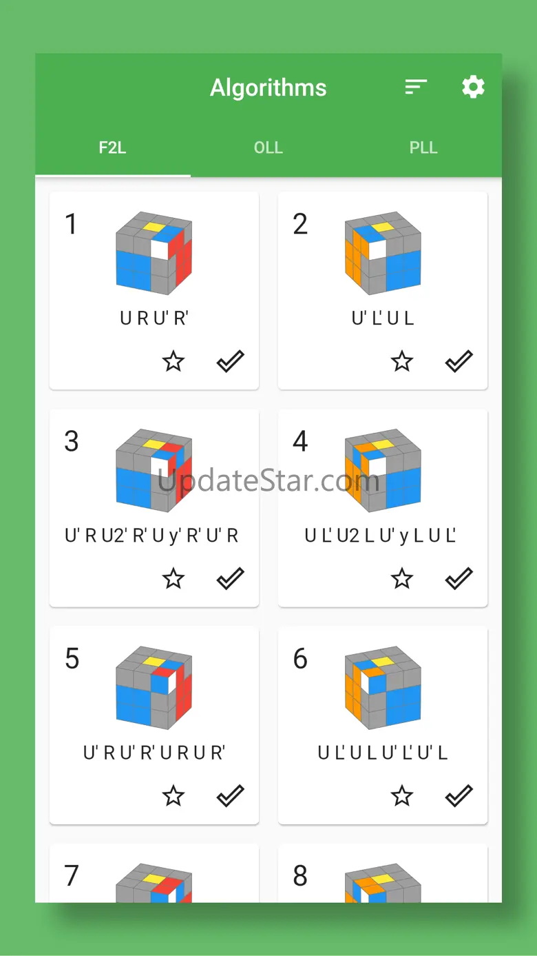Speed Cube CFOP Memo 1.0