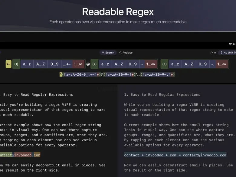 ViRE – Regex You Can Read 1.0.14