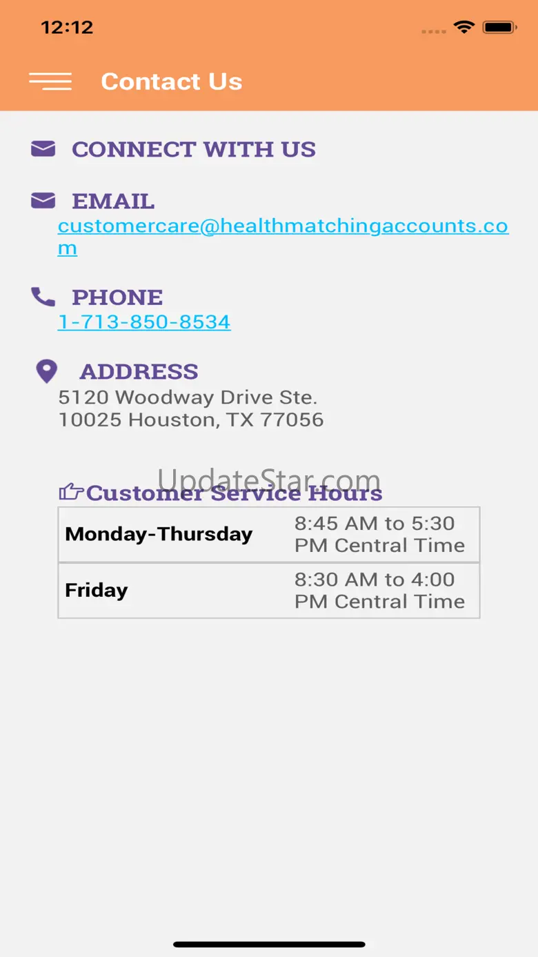 Health Matching Account 1.12