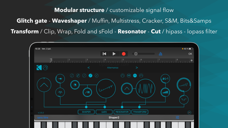 Shaper 2 : audio destroyer 2.0.2