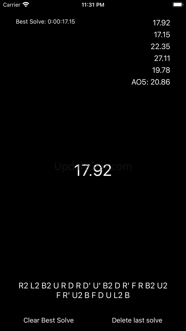 Simple Cubing Timer 1.2