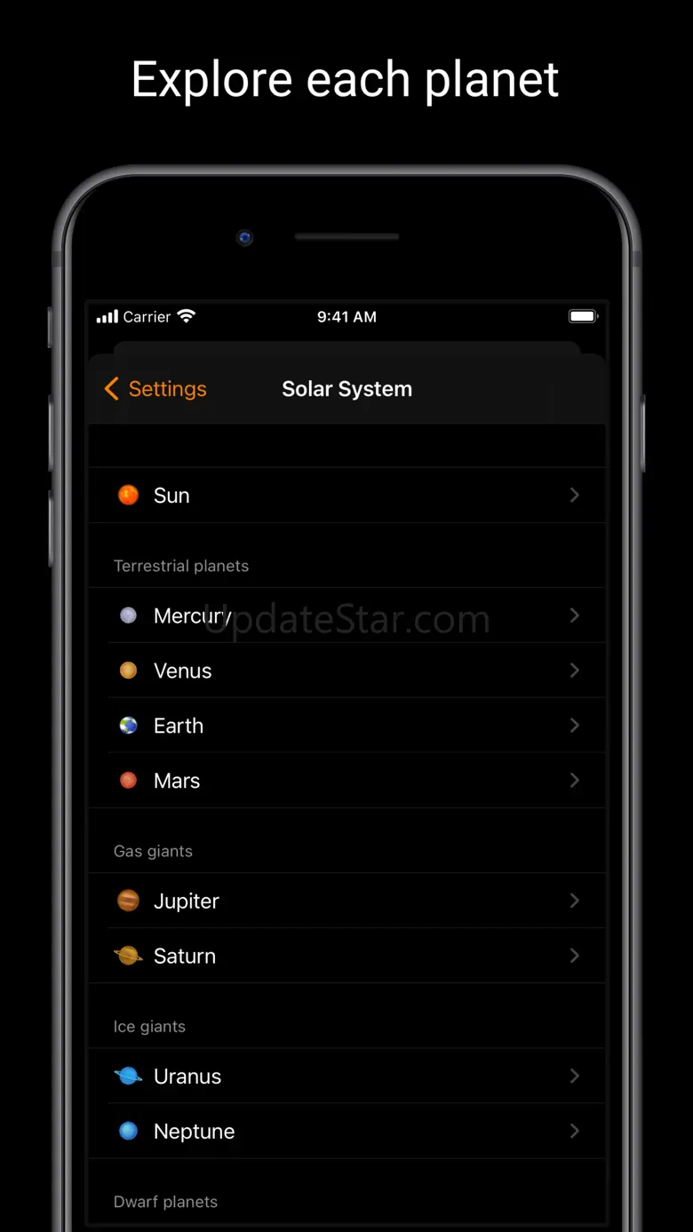 8Planets: Solar System Viewer 1.2.3