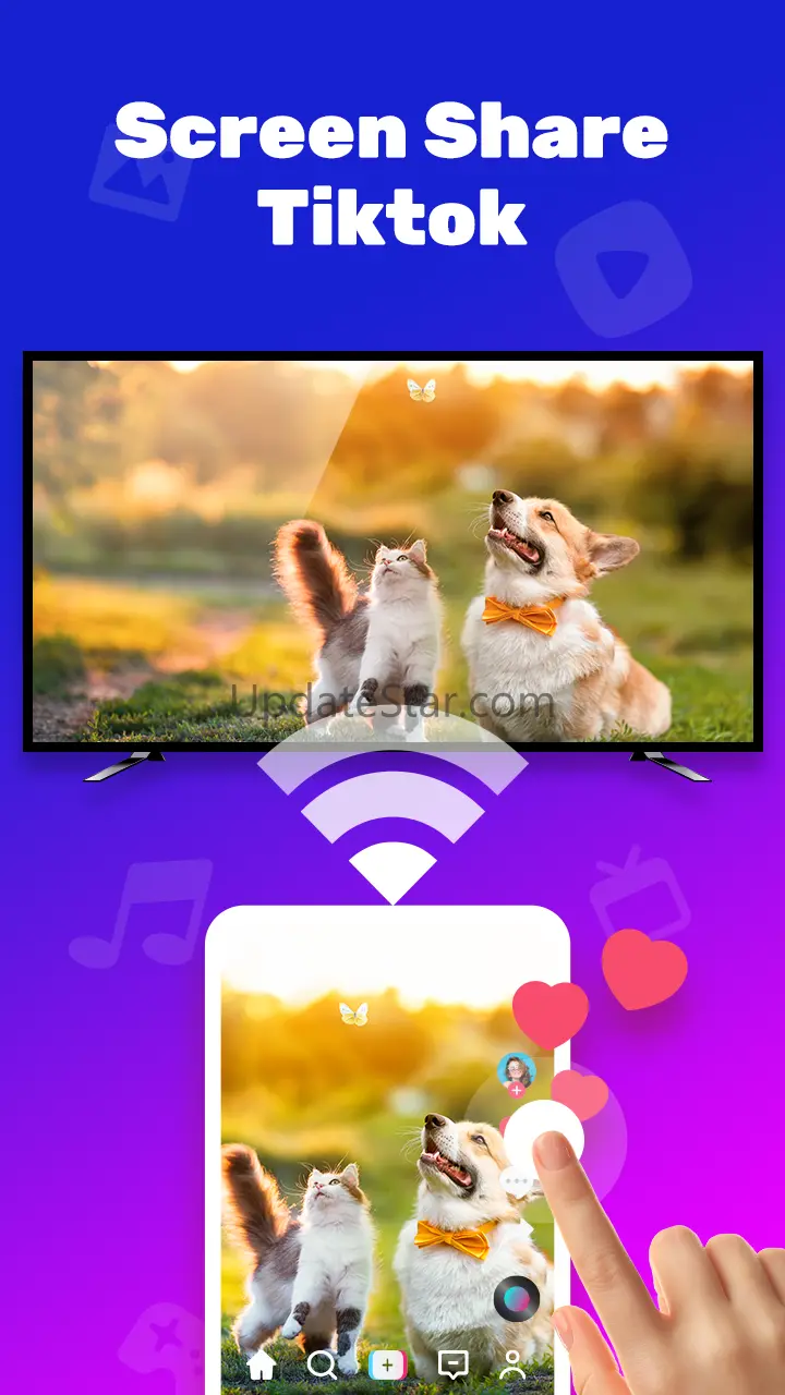 Screen Mirroring in smart view 3.2