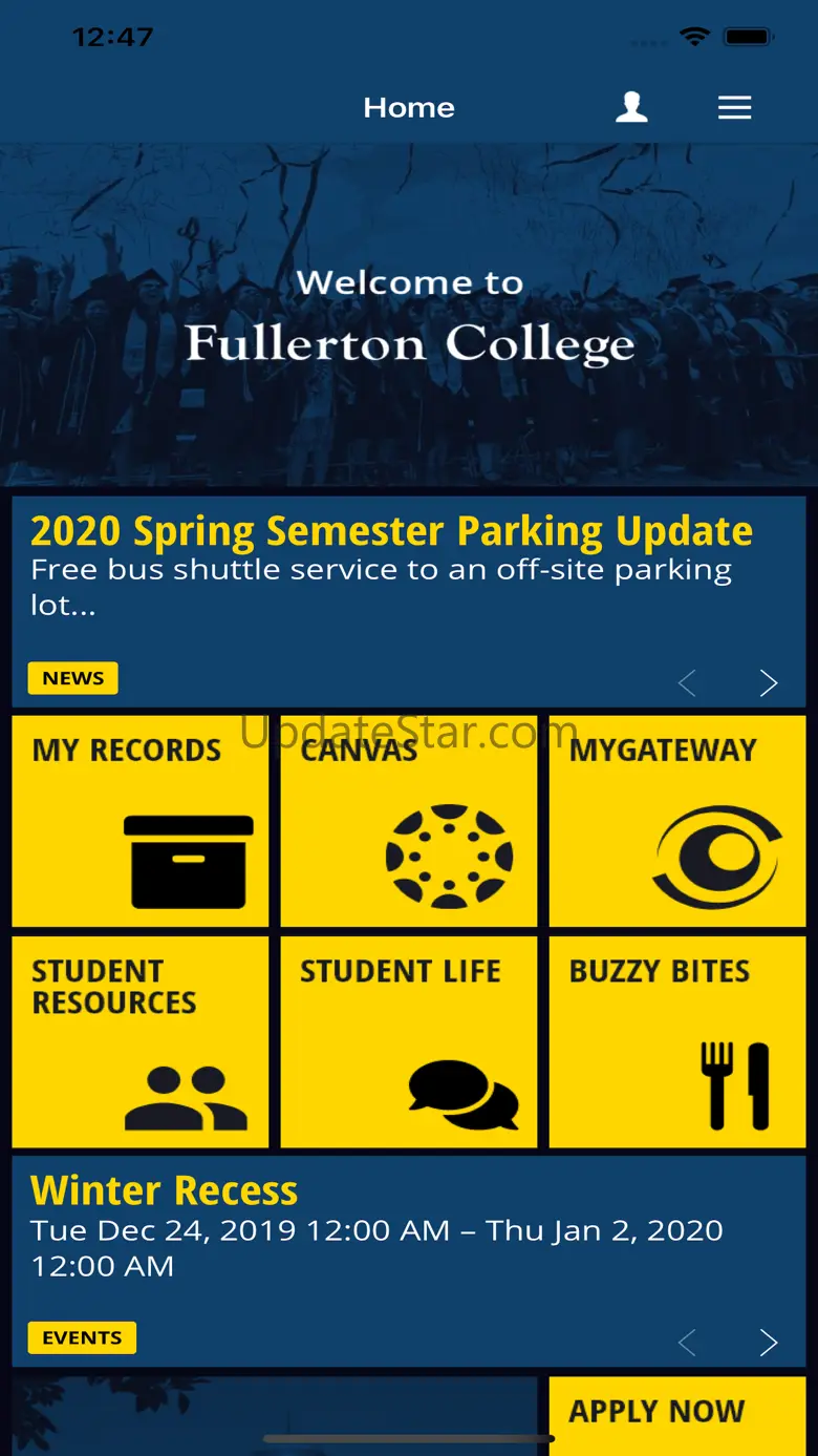 Fullerton College Mobile 1.1