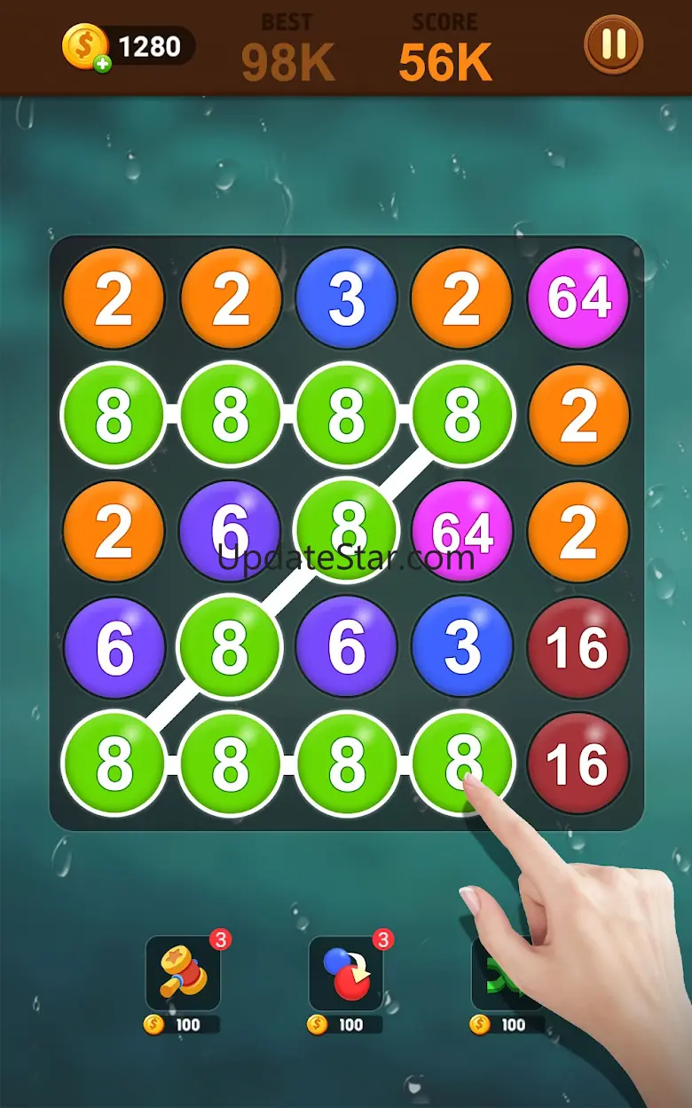 Merge bubble - Number game 2.4