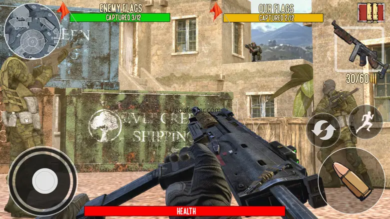 Capture the Army Base Flag 3D 1.0