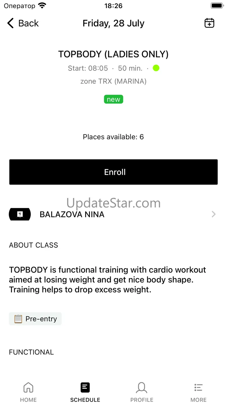 TOPSTRETCHING ME 5.6