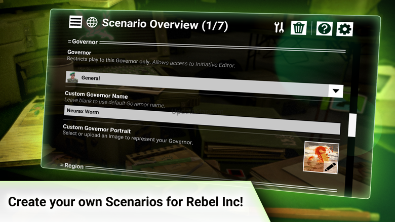 Rebel Inc: Scenario Creator 1.1.0