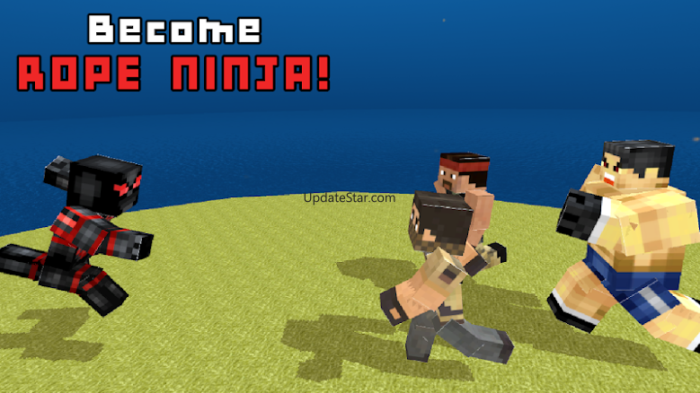 Dead Rope Ninja: Blocky City 7