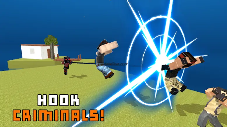 Dead Rope Ninja: Blocky City 7
