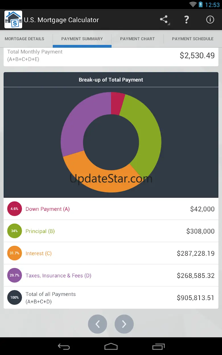 U.S. Mortgage Calculator 3.8