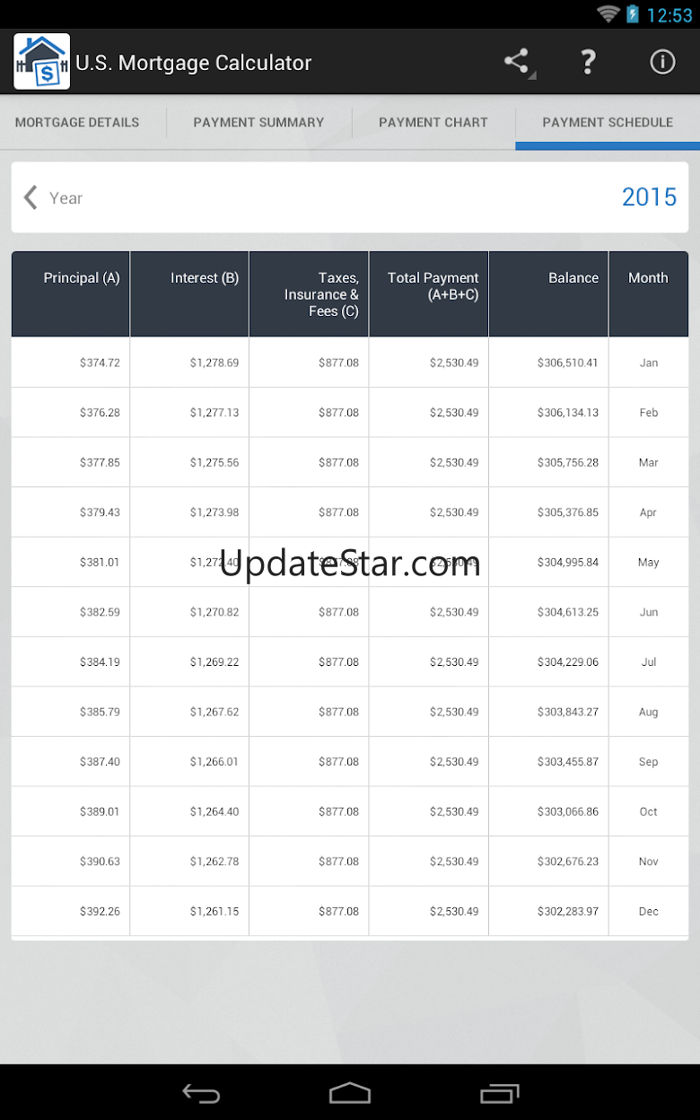U.S. Mortgage Calculator 3.8
